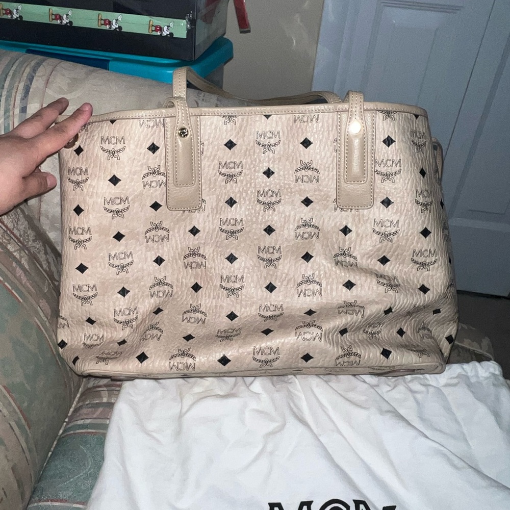 Repost! Authentic MCM tote